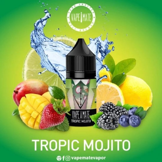 Vape Mate Tropic Mojito Salt Likit